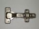 Hydraulic full overlay hinge with baseplate