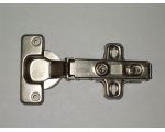 Hydraulic full overlay hinge with baseplate