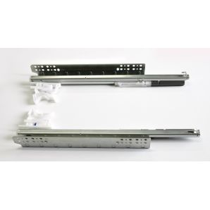 MH hidden, self-closing, anti-slam system, full extension drawer slide