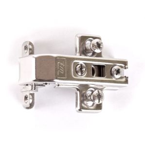 Hinge with baseplate, 90° for ALU1 profile, TM