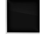 4mm Lacobel Classic Black, RAL9005 (fekete) üveg