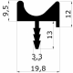 MG06 handle profile - drawing