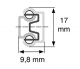 MINI drawer slide - cross-section figure