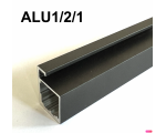 ALU1/2/1 Türrahmen aus Aluminium-Profilen