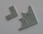 Steel joint for ALU1, ALU3, ALU4 and ALU4/2 aluminium door profiles