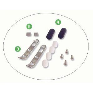 GRASS Nova Installation hook-set decor in set with plastic end