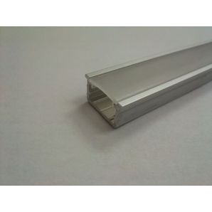 P21 aluminium profile with metacril (embedded profile)