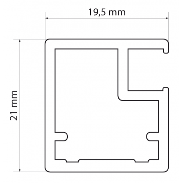 Aluminium door frame profiles MOTE International