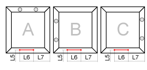 ALU handle positions